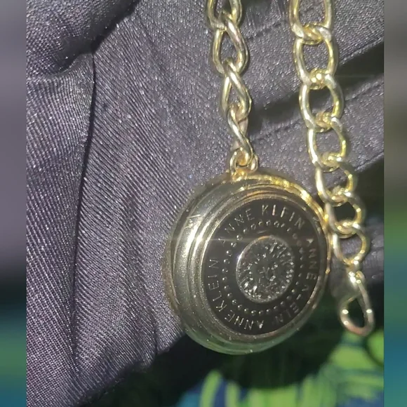 VINTAGE ANNE KLEIN BAG CHARM OR USEAS BRACELET EUC - Picture 4 of 7